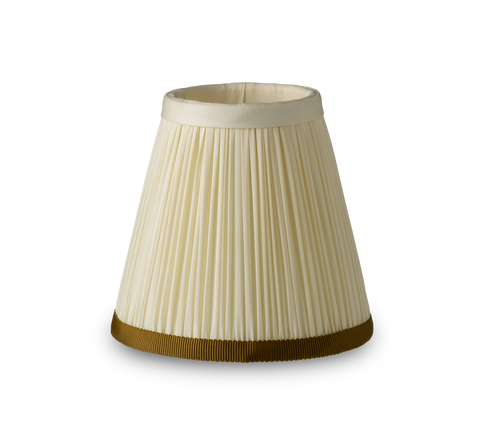 Victoria Empire Pleated Silk Lamp Shade with Custom Trim